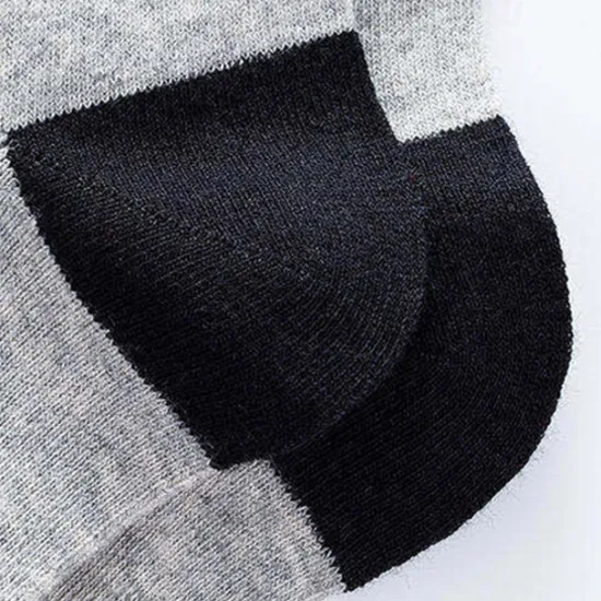 New OUKU Men's 5 Pairs Multi Packs Socks Crew Socks Running Socks Casual Socks Black White Color Color Block Vacation Sports & Outdoor Daily Basic Medium Spring Fall Fashion Casual