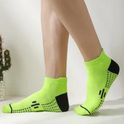 New OUKU Men's 5 Pairs Multi Packs Socks Running Socks Casual Socks Black White Color Polka Dot Vacation Sports & Outdoor Daily Basic Medium Spring Fall Fashion Casual