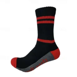 Sale OUKU Men's 5 Pairs Multi Packs Socks Ankle Socks Crew Socks Running Socks Casual Socks Black Red Color Plaid / Striped / Chevron / Round Sports & Outdoor Daily Vacation Basic Medium Spring Fall Fashion