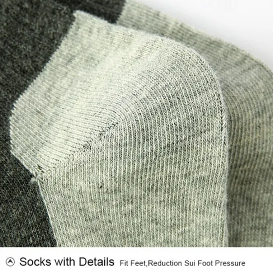 Discount OUKU Men's 5 Pairs Multi Packs Socks Sport Socks / Athletic Socks Running Socks Casual Socks Black Yellow Color Color Block Sports & Outdoor Daily Vacation Basic Medium Summer Spring Fashion Casual