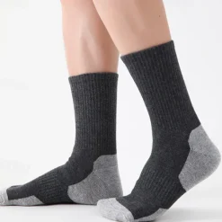 Discount OUKU Men's 5 Pairs Multi Packs Socks Sport Socks / Athletic Socks Running Socks Casual Socks Black Yellow Color Color Block Sports & Outdoor Daily Vacation Basic Medium Summer Spring Fashion Casual