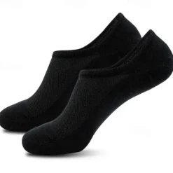 Sale OUKU Men's 4 Pairs Multi Packs Socks Running Socks Casual Socks Black White Color Color Block Vacation Sports & Outdoor Daily Basic Medium Spring Fall Fashion Casual
