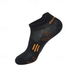 Discount OUKU Men's 3 Pairs Multi Packs Socks Running Socks Casual Socks Black White Color Color Block Sports & Outdoor Daily Vacation Basic Medium Spring Fall Fashion Casual