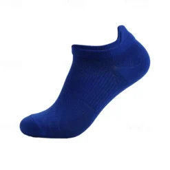 New OUKU Men's 3 Pairs Multi Packs Socks Running Socks Casual Socks Black White Color Plain Sports & Outdoor Daily Vacation Basic Medium Spring Fall Fashion Casual