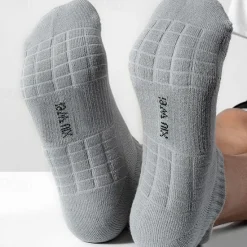 Outlet OUKU Men's 5 Pairs Multi Packs Socks Running Socks Casual Socks Black White Color Plaid Color Block Sports & Outdoor Daily Vacation Basic Thin Summer Spring Fashion Casual
