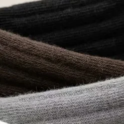 Sale OUKU Men's 5 Pairs Multi Packs Socks Crew Socks Running Socks Casual Socks Color Color Block Vacation Sports & Outdoor Daily Basic Warm Fall & Winter Fashion Casual Rainbow