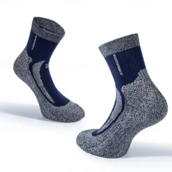 Best OUKU Men's 2 Pairs Multi Packs Socks Running Socks Casual Socks Long Socks Army Green Dark Blue Color Color Block Sports & Outdoor Daily Vacation Basic Medium Spring Fall Fashion Casual