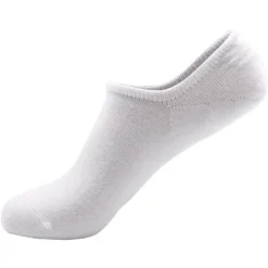 Online OUKU Men's 2 Pairs Socks Ankle Socks Low Cut Socks No Show Socks Black White Color Plain Outdoor Daily Wear Vacation Thin Spring & Summer Fashion Sport