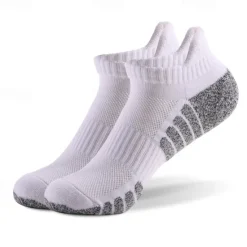 OUKU Men's 2 Pairs Socks Ankle Socks Sport Socks / Athletic Socks Low Cut Socks Black White Color Color Block Outdoor Daily Wear Vacation Medium Spring & Summer Fashion Sport