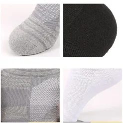 Outlet OUKU Men's 3 Pairs Socks Ankle Socks Sport Socks / Athletic Socks Low Cut Socks Black White Color Plain Outdoor Daily Wear Vacation Thin Spring & Summer Fashion Sport
