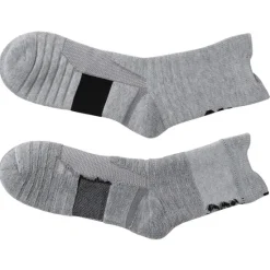 Sale OUKU Men's 10 Pairs Socks Crew Socks Black White Color Color Block Daily Wear Vacation Weekend Medium Fall & Winter Warm Ups