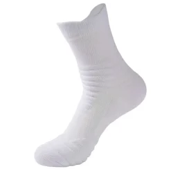 Sale OUKU Men's 10 Pairs Socks Crew Socks Black White Color Color Block Daily Wear Vacation Weekend Medium Fall & Winter Warm Ups