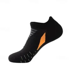 Online OUKU Men's 3 Pieces Multi Packs Socks Running Socks Casual Socks Black White Color Stripes Sports & Outdoor Daily Vacation Basic Medium Spring Fall Fashion Casual