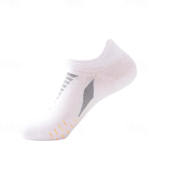 Online OUKU Men's 3 Pieces Multi Packs Socks Running Socks Casual Socks Black White Color Stripes Sports & Outdoor Daily Vacation Basic Medium Spring Fall Fashion Casual