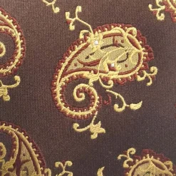 Best OUKU Men's 100% Silk Ties Business Classic Paisley Solid Color Striped Formal Office Work