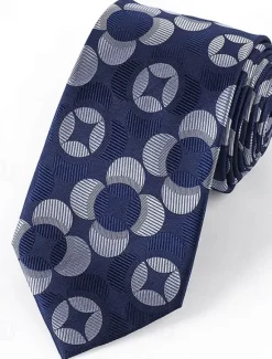 New OUKU Men's 100% Silk Ties Elegant Fashion Designer Formal Wedding Party