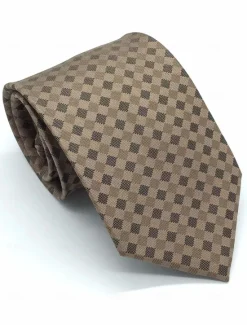 Online OUKU Men's 100% Silk Ties Elegant Fashion Designer Embroidered Embroidery Plaid Polka Dot Formal Wedding Christmas