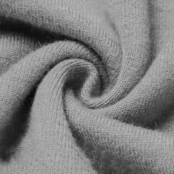 Outlet OUKU Men's 100% Wool Sweater Pullover Sweater Jumper Knit Solid Color Crew Neck Knitwear Elegant School Training Clothing Apparel Fall Winter Black White S M L