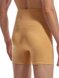 Outlet OUKU Men's Active Shorts Compression Shorts Running Shorts Gym Shorts Sports Going out Weekend High Stretch Sweat wicking Compression Tummy Plain Short Gymnatics Activewear Black Khaki Micro-elastic