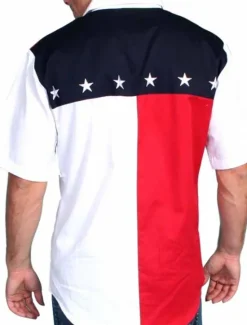 Clearance OUKU Men's American Flag Western Shirt Button Up Shirt Cowboy Shirt Short Sleeve Fashion Designer Western Daily Summer Spring Turndown Collared Shirts 3D Print Front Pocket White Yellow Gray