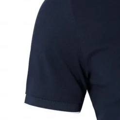 Best OUKU Men's Anti-bacterial UV Protection Cooling T Shirt Fold-over V Neck Collar School Training Short Sleeve with White Trim Clothing Apparel