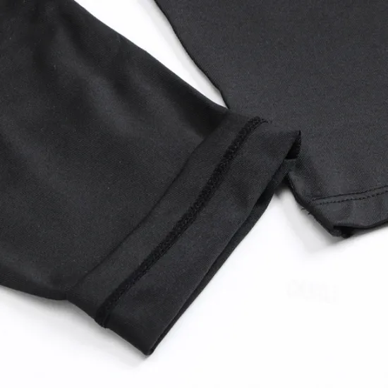 OUKU Men's Athletic Pants Active Pants GYM Pants Running Pants Outdoor Daily Quick Dry Comfortable Elastic Waist 2 in 1 Plain Full Length Sports Casual Activewear Black Grey Micro-elastic