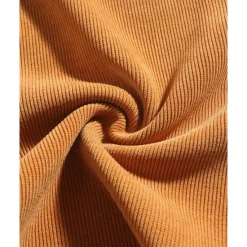 Discount OUKU Men's Athletic Pants Corduroy Pants Trousers Straight Leg Sweatpants Pocket Elastic Waist Drawstring Plain Comfort Sports Outdoor Daily Fashion Casual Black Yellow Micro-elastic