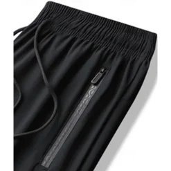 Discount OUKU Men's Athletic Pants GYM Pants Running Pants Training Athletic Daily High Stretch Comfortable Breathable Pocket Elastic Waist Drawstring Plain Full Length Sports Casual Activewear Black Grey