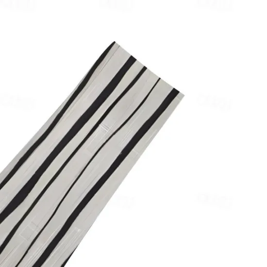 New OUKU Men's Athletic Pants Sweatpants Trousers Pocket Drawstring Elastic Waist Striped Comfort Sports Outdoor Daily Fashion Casual Black-White Black Micro-elastic