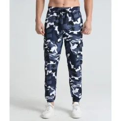 Online OUKU Men's Athletic Pants Sweatpants Joggers Trousers Pocket Drawstring Elastic Waist Camouflage Comfort Sports Outdoor Daily Fashion Casual Pink Red Micro-elastic
