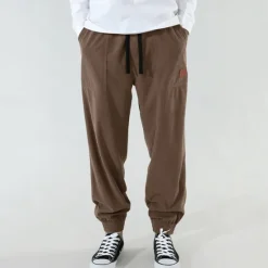 Best OUKU Men's Athletic Pants Sweatpants Joggers Corduroy Pants Trousers Pocket Drawstring Elastic Waist Plain Comfort Sports Outdoor Daily Fashion Casual Dark Khaki Black Micro-elastic