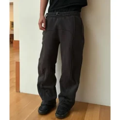 Online OUKU Men's Athletic Pants Sweatpants Trousers Harem Pants Drawstring Elastic Waist Plain Comfort Sports Outdoor Daily Fashion Casual Black Sky Blue Micro-elastic