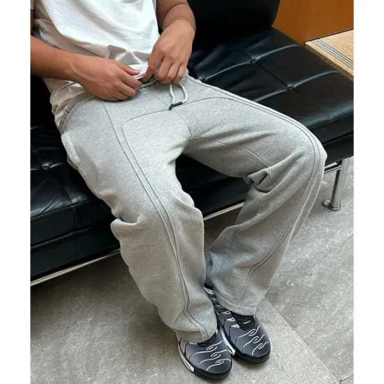 Online OUKU Men's Athletic Pants Sweatpants Trousers Harem Pants Drawstring Elastic Waist Plain Comfort Sports Outdoor Daily Fashion Casual Black Sky Blue Micro-elastic