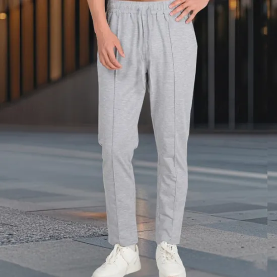 Best OUKU Men's Athletic Pants Sweatpants Joggers Trousers Sports Pants Pocket Drawstring Elastic Waist Plain Comfort Sports Outdoor Daily Fashion Casual Black White Micro-elastic
