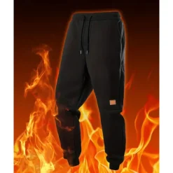 Online OUKU Men's Athletic Pants Sweatpants Joggers Trousers Pocket Drawstring Elastic Waist Plain Comfort Warm Sports Outdoor Daily Fashion Casual Black Light Grey Micro-elastic
