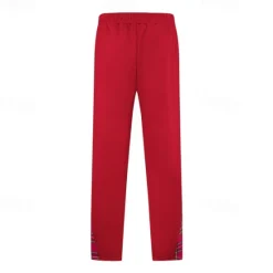 Hot OUKU Men's Athletic Pants Wide Leg Sweatpants Trousers Pocket Drawstring Elastic Waist Plaid Comfort Sports Outdoor Daily Fashion Casual Black White Micro-elastic