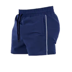 Discount OUKU Men's Athletic Shorts Running Shorts Gym Shorts Sports Going out Weekend Breathable Quick Dry Running Casual Pocket Drawstring Elastic Waist Plain Knee Length Gymnatics Activewear Black Royal Blue