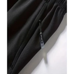 Online OUKU Men's Athletic Shorts Running Shorts Gym Shorts Sports Going out Weekend Breathable Quick Dry Running Casual Pocket Drawstring Elastic Waist Plain Knee Length Gymnatics Activewear Black Blue