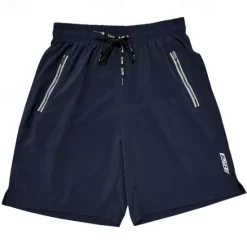 Online OUKU Men's Athletic Shorts Shorts Running Shorts Gym Shorts Sport Daily Quick Dry High Stretch Comfortable Pocket Drawstring Elastic Waist Letter Short Gymnatics Casual Activewear Black Navy Blue