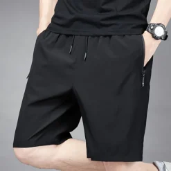 Hot OUKU Men's Athletic Shorts Summer Shorts Casual Shorts Pocket Drawstring Elastic Waist Graphic Prints Comfort Breathable Outdoor Daily Going out Fashion Streetwear 1 2