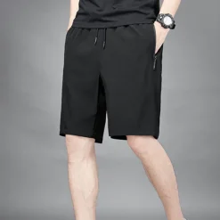 Hot OUKU Men's Athletic Shorts Summer Shorts Casual Shorts Pocket Drawstring Elastic Waist Graphic Prints Comfort Breathable Outdoor Daily Going out Fashion Streetwear 1 2