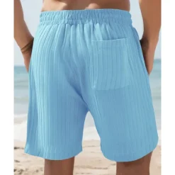Online OUKU Men's Athletic Shorts Sweat Shorts Shorts Summer Shorts Pocket Drawstring Elastic Waist Plain Comfort Breathable Short Outdoor Sports Classic Casual Black White