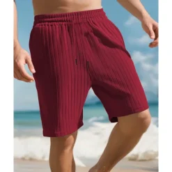 Online OUKU Men's Athletic Shorts Sweat Shorts Shorts Summer Shorts Pocket Drawstring Elastic Waist Plain Comfort Breathable Short Outdoor Sports Classic Casual Black White