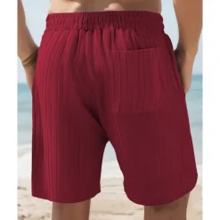 Online OUKU Men's Athletic Shorts Sweat Shorts Shorts Summer Shorts Pocket Drawstring Elastic Waist Plain Comfort Breathable Short Outdoor Sports Classic Casual Black White