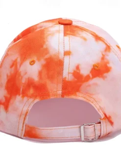 Best OUKU Men's Baseball Cap Sun Hat Trucker Hat White Blue Cotton Adjustable Fashion Daily Wear Festival Tie Dye Casual / Daily