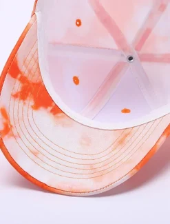 Best OUKU Men's Baseball Cap Sun Hat Trucker Hat White Blue Cotton Adjustable Fashion Daily Wear Festival Tie Dye Casual / Daily