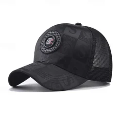 Best OUKU Men's Baseball Cap Sun Hat Trucker Hat Mesh Cap Black Golden Poly / Cotton Blend Adjustable Fashion Daily Wear Festival Letter Printed Letters Casual / Daily