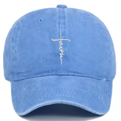Outlet OUKU Men's Baseball Cap Sun Hat Black Wine Polyester Faith Letter Travel Beach Vacation Casual Plain Adjustable Fashion