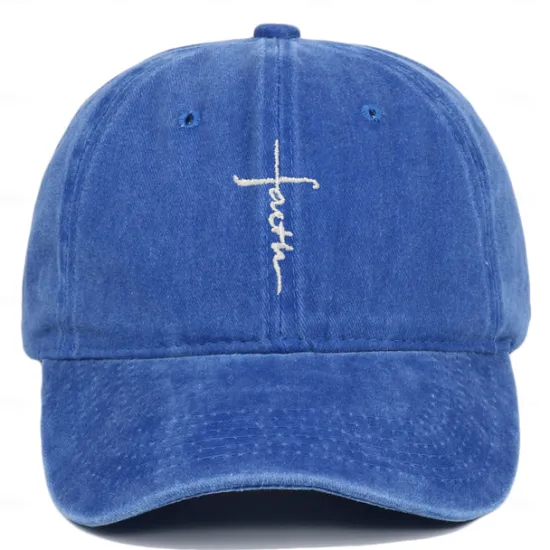 Outlet OUKU Men's Baseball Cap Sun Hat Black Wine Polyester Faith Letter Travel Beach Vacation Casual Plain Adjustable Fashion