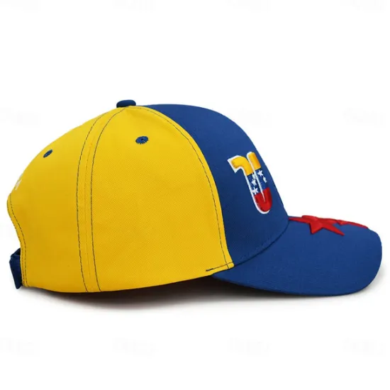 New OUKU Men's Baseball Cap Sun Hat Trucker Hat Wine Blue Cotton Embroidered Fashion Casual Daily Weekend Stars Adjustable Sunscreen Breathable